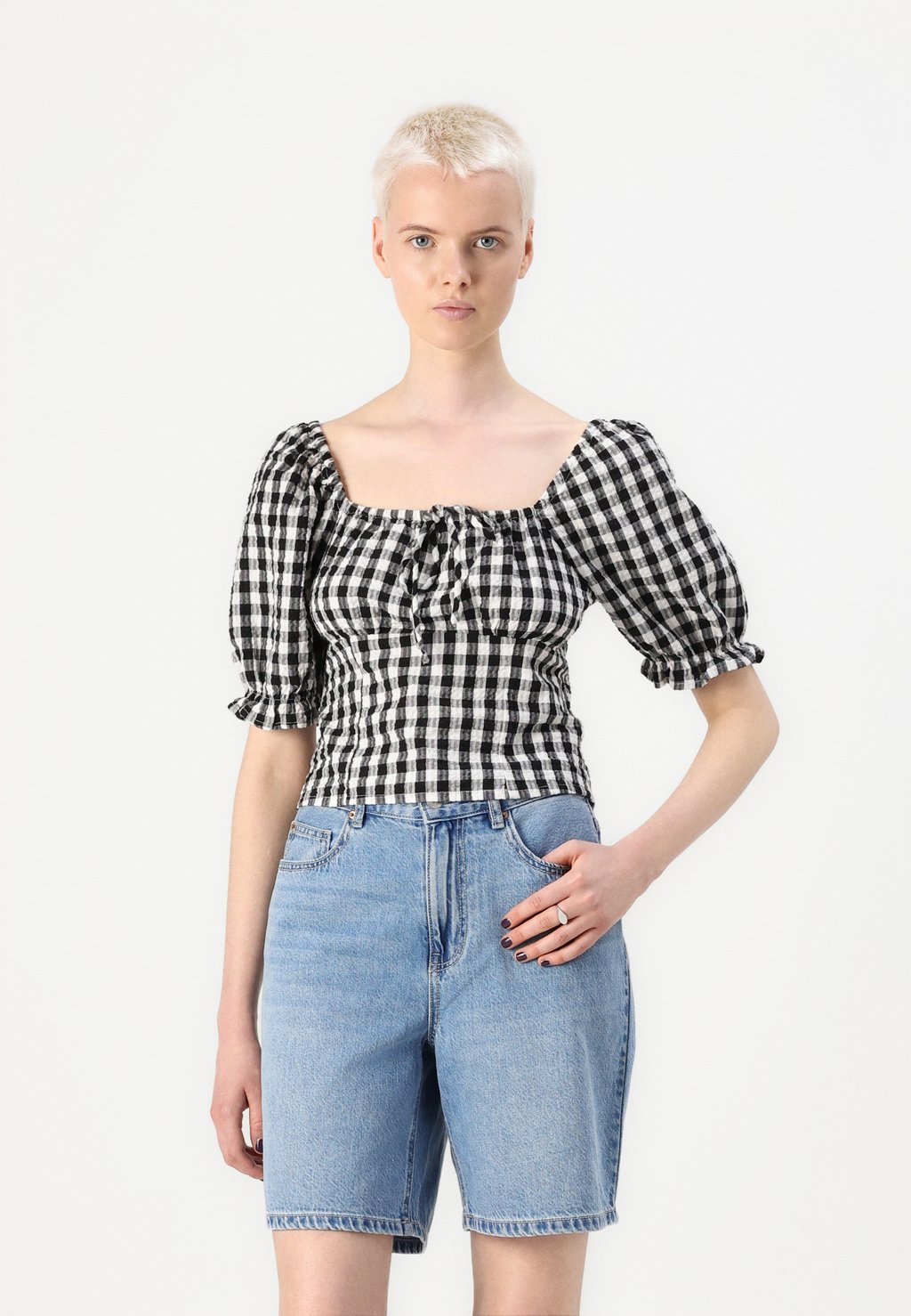 

Блуза VMOTHEA SHORT Vero Moda, черный