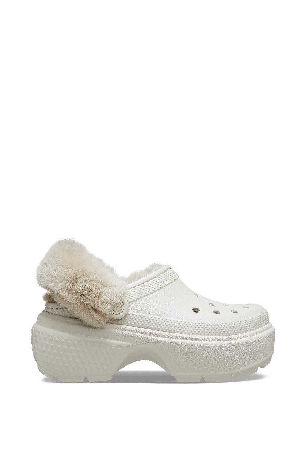 

Сабо с подкладкой Stomp Crocs, белый