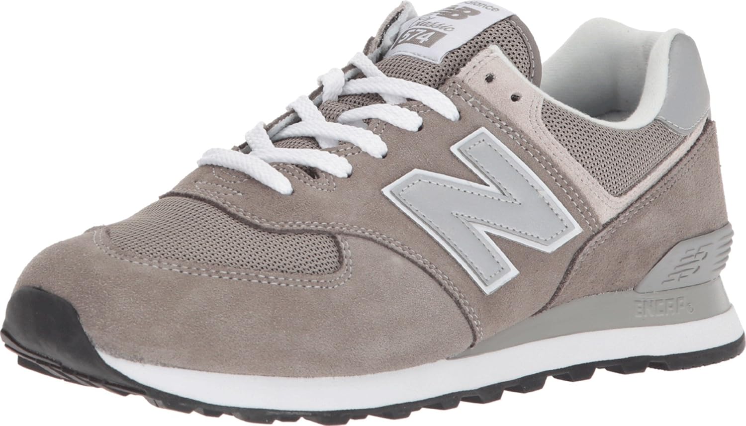 

Детские кроссовки New Balance 574 V1 на шнуровке, Grey/Grey