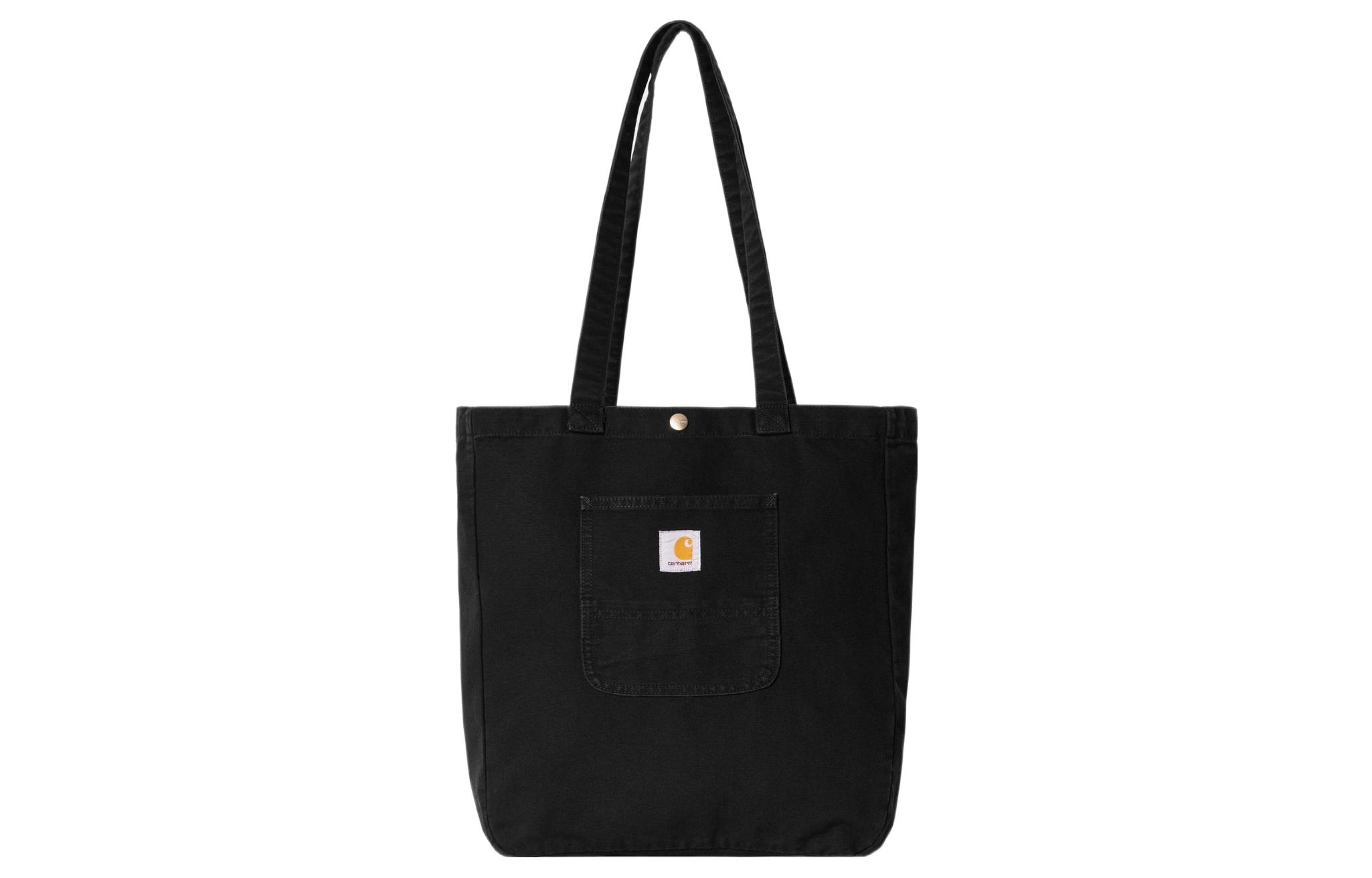 

Carhartt Wip Сумка из канваса с хлопковой подкладкой, на одно плечо, стандартного размера, унисекс, черная