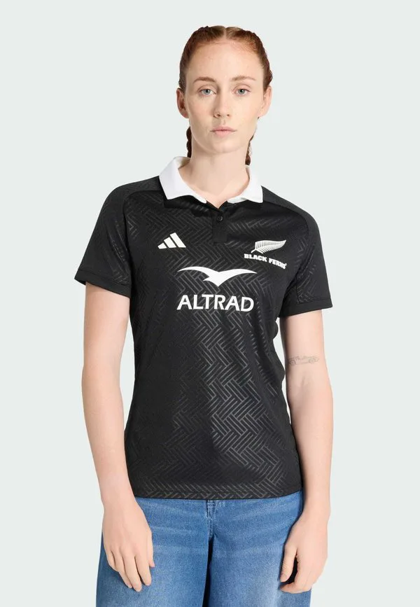 Домашняя рубашка поло black ferns Adidas Performance, All Black