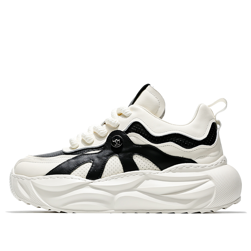 

Низкие повседневные туфли мужские MOERBAI, белый красный