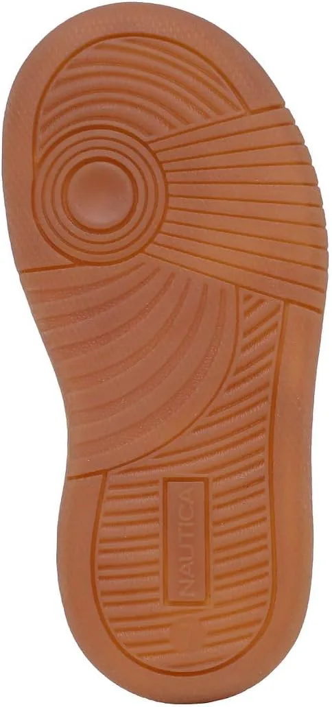 

Высокие кроссовки-ботинки Nautica для мальчиков и девочек, для малышей и детей младшего возраста, баскетбольного стиля, с удобным ремешком и амортизированной подошвой, белый