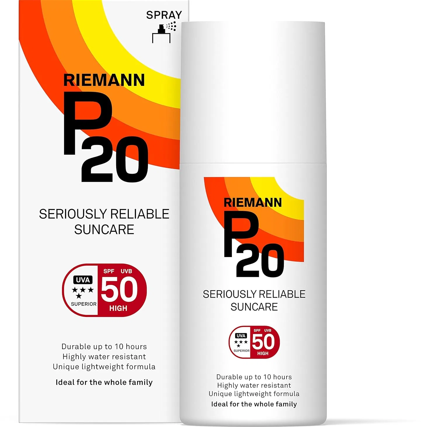 Солнцезащитный спрей P20 Once a Day SPF50 от Riemann 200 мл P20
