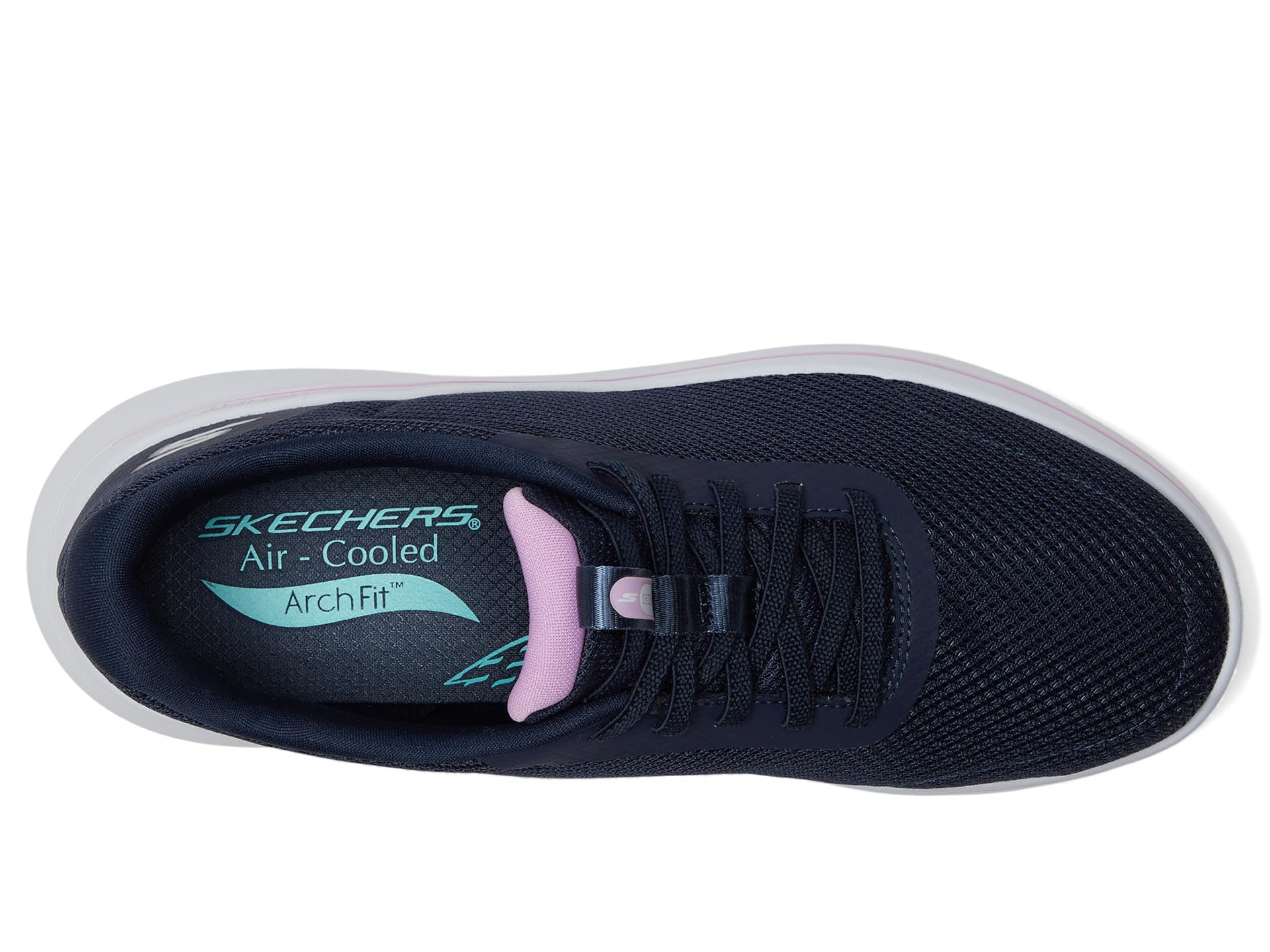 Кроссовки SKECHERS Performance Go Walk Arch Fit N-Joy Amira, Navy/Lavender — фото 2