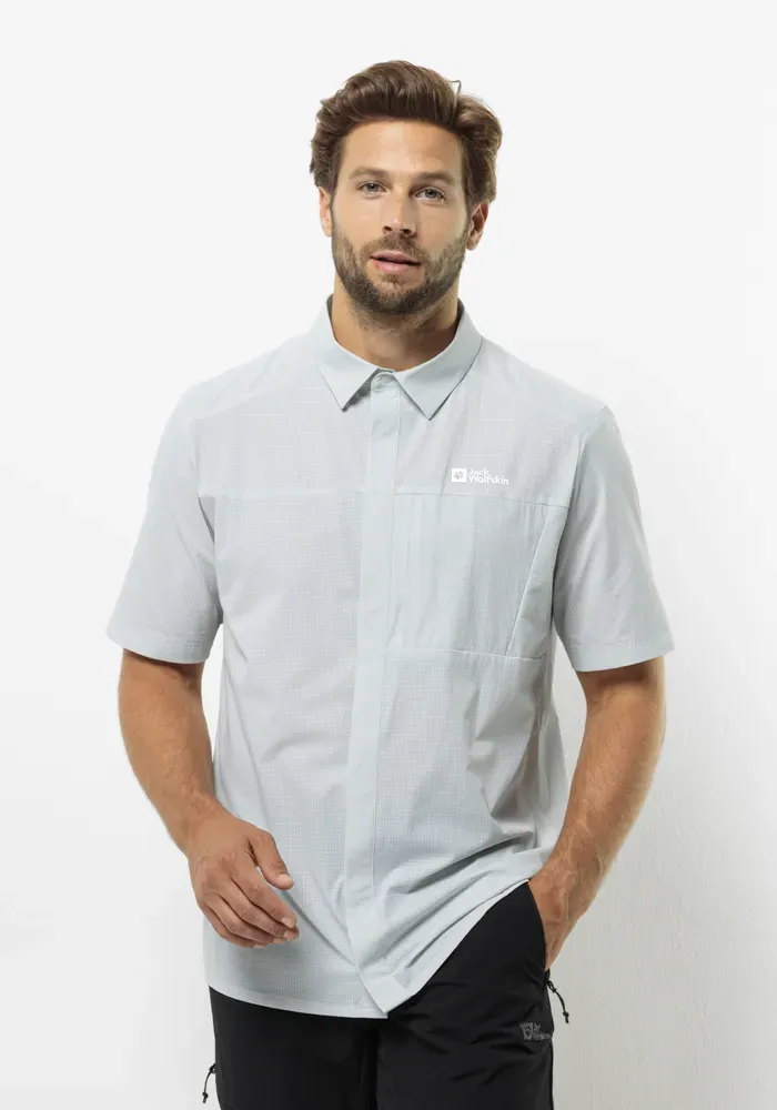

Функциональная рубашка Jack Wolfskin "VANDRA S/S SHIRT M", серый