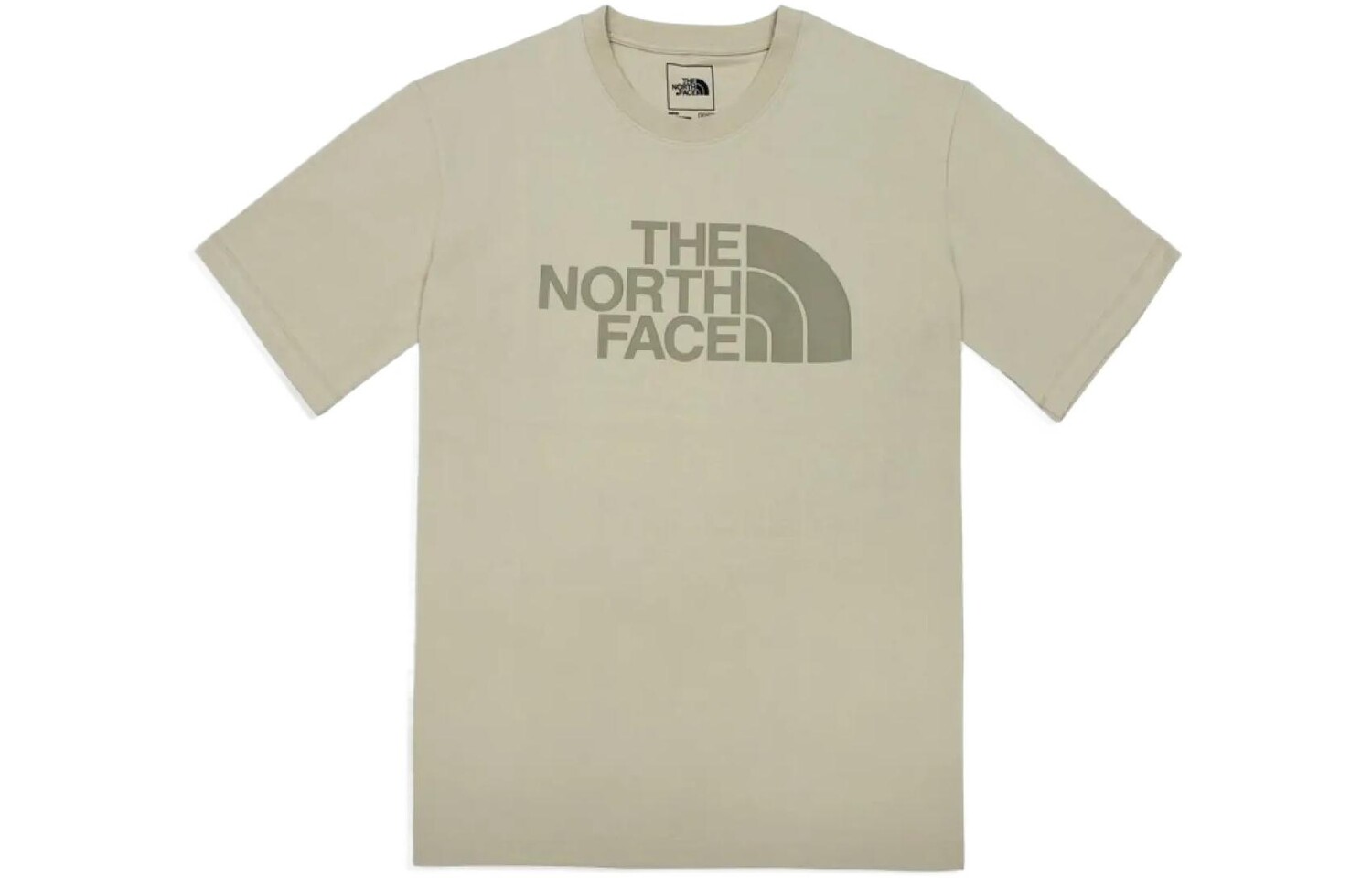 

Футболка унисекс зеленая The North Face, зеленый