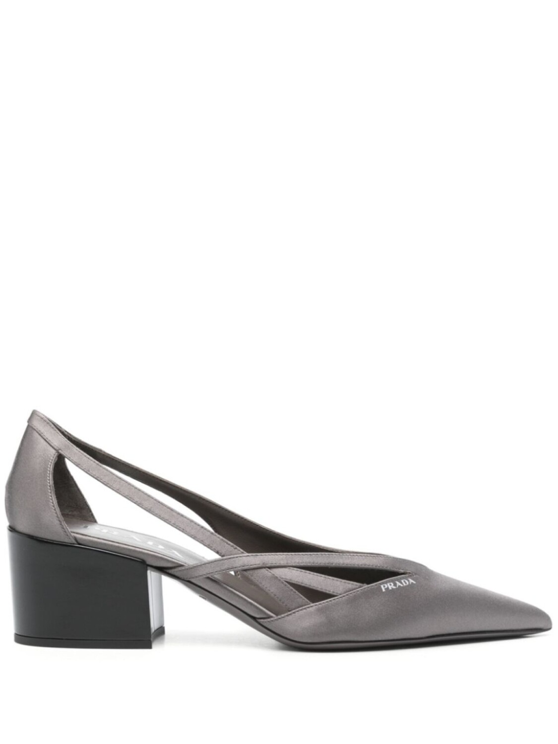 

Туфли с логотипом Prada, серый