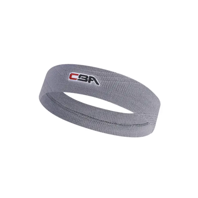 

Повязки на голову CBA эластичные влагоотводящие для игр с мячом 100% хлопок унисекс LINING, серый