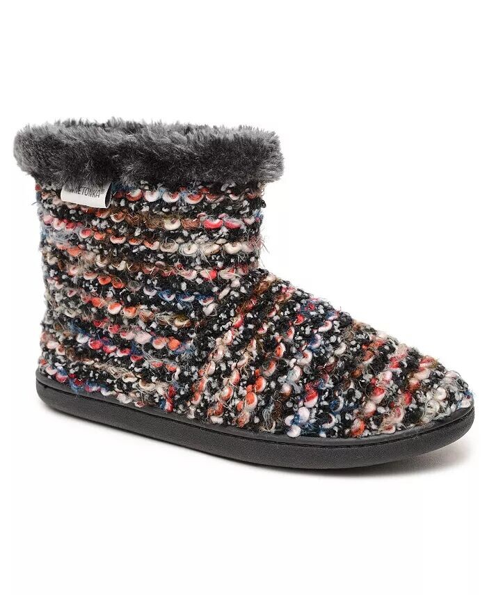 

Женские тапочки Betty Bootie Minnetonka, серый