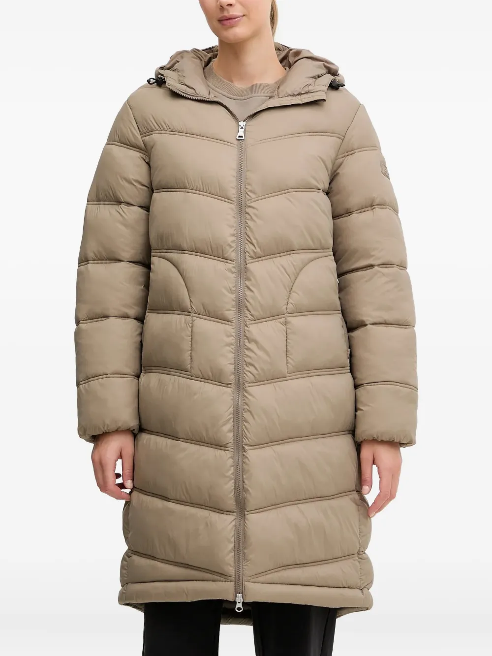 

Стеганая куртка с капюшоном Ega Napapijri, светло-коричневый