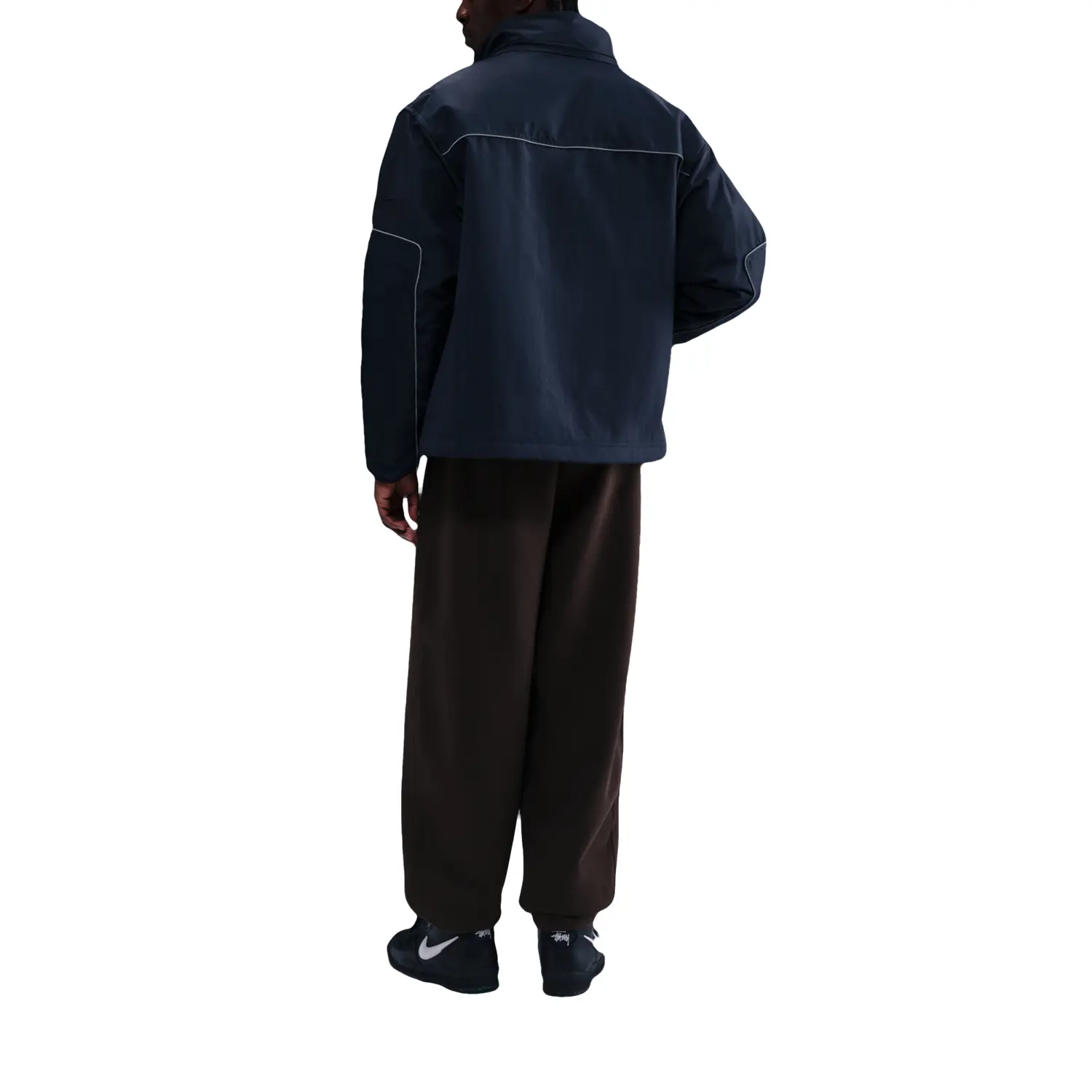 Штаны Stüssy Casual Unisex Nike, серый/черный — фото 3