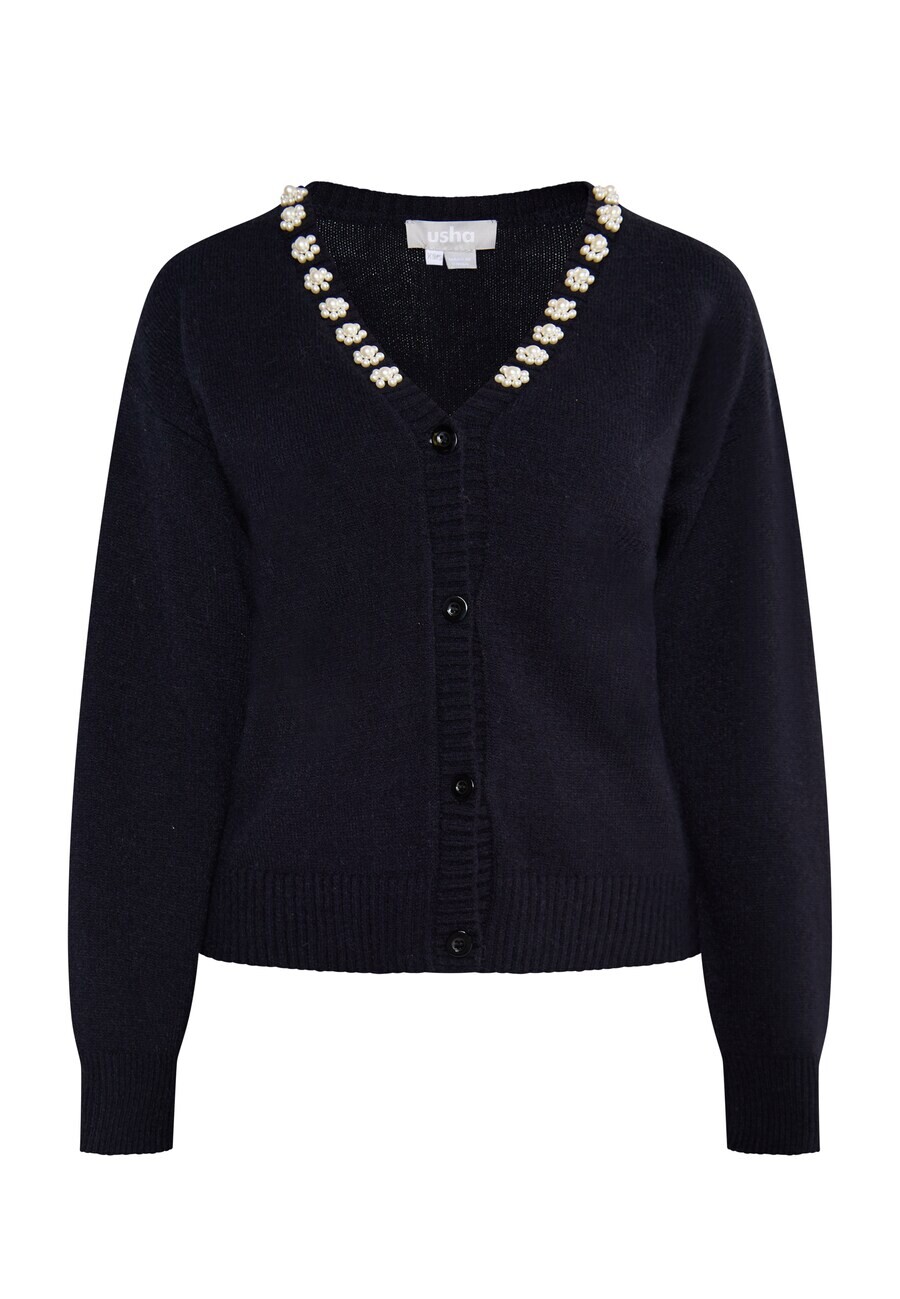 

Вязаный кардиган Usha Knit Cardigan Sivene, черный