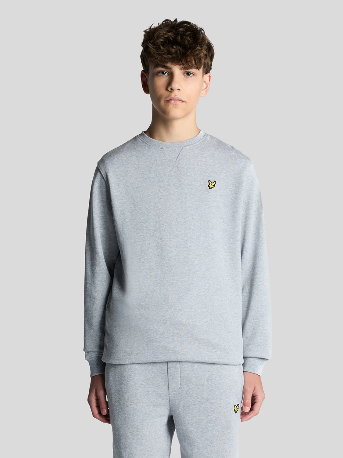 Толстовка Lyle & Scott, Light Grey — фото 2