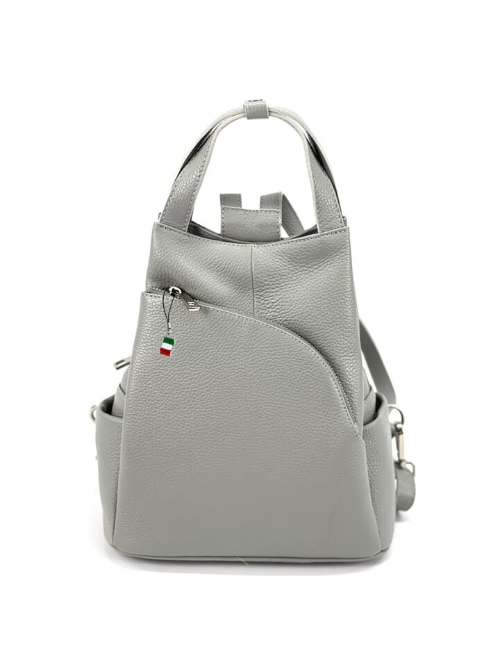 

Рюкзак Florence Cityrucksack Leder hellgrau ca. 27cm