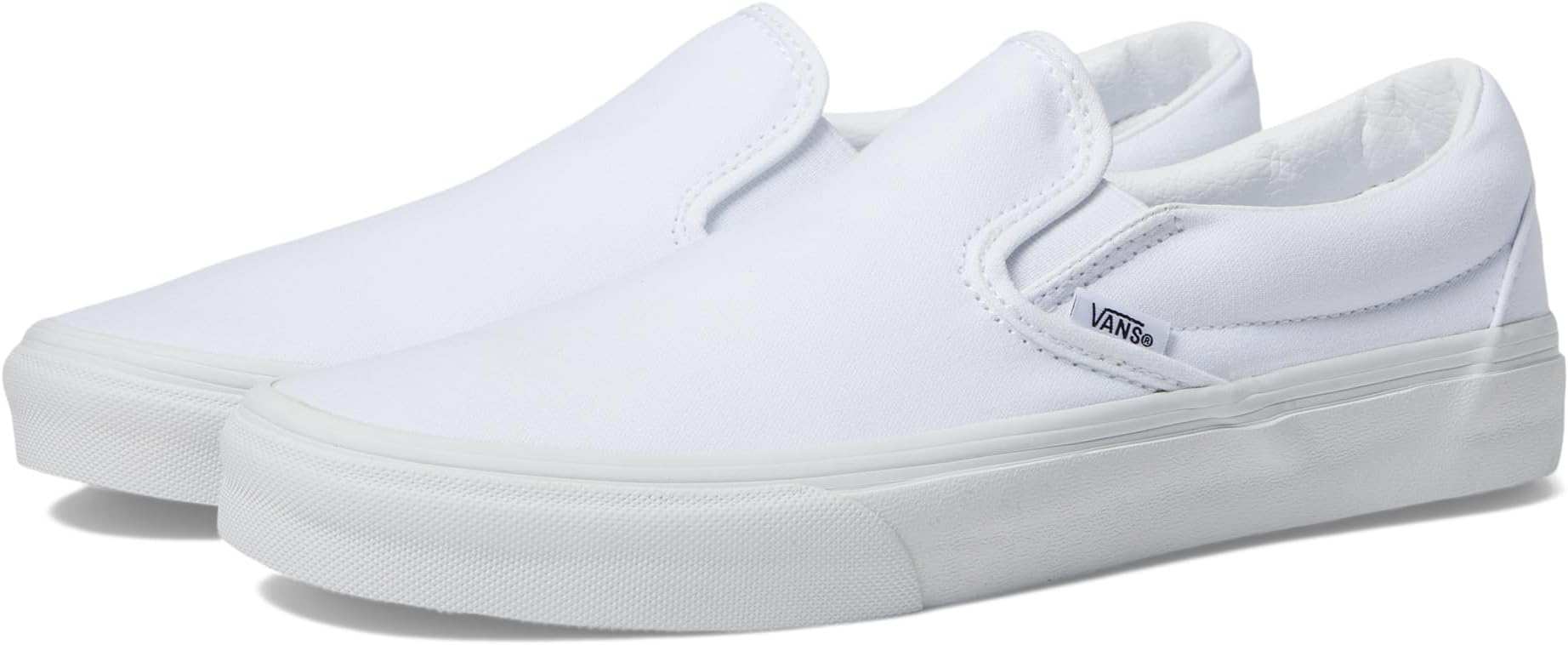 Кроссовки Vans Classic Slip-On Wide, цвет Canvas True White