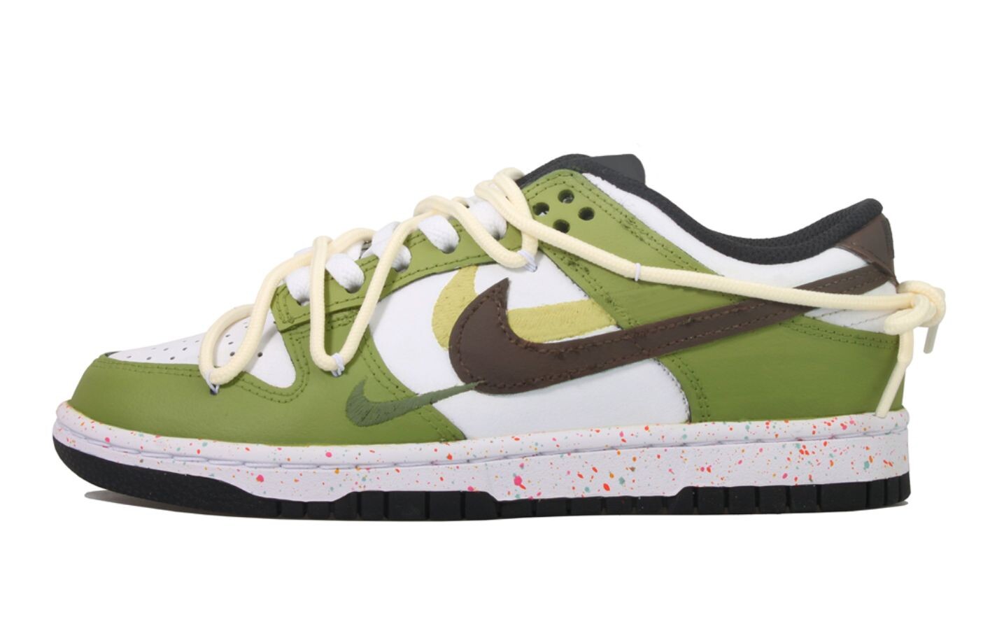 

Обувь для скейтбординга Nike Dunk Low, женская, Зеленый