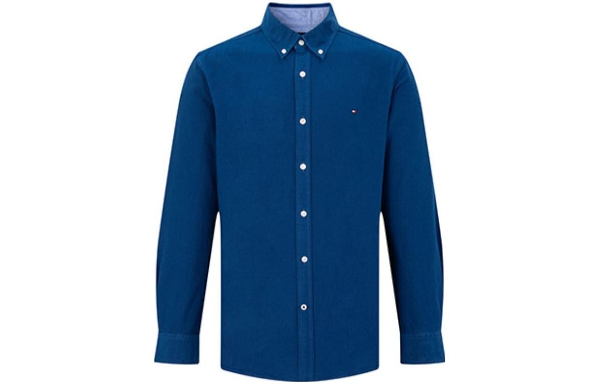 

Мужская рубашка Tommy Hilfiger, цвет Blue