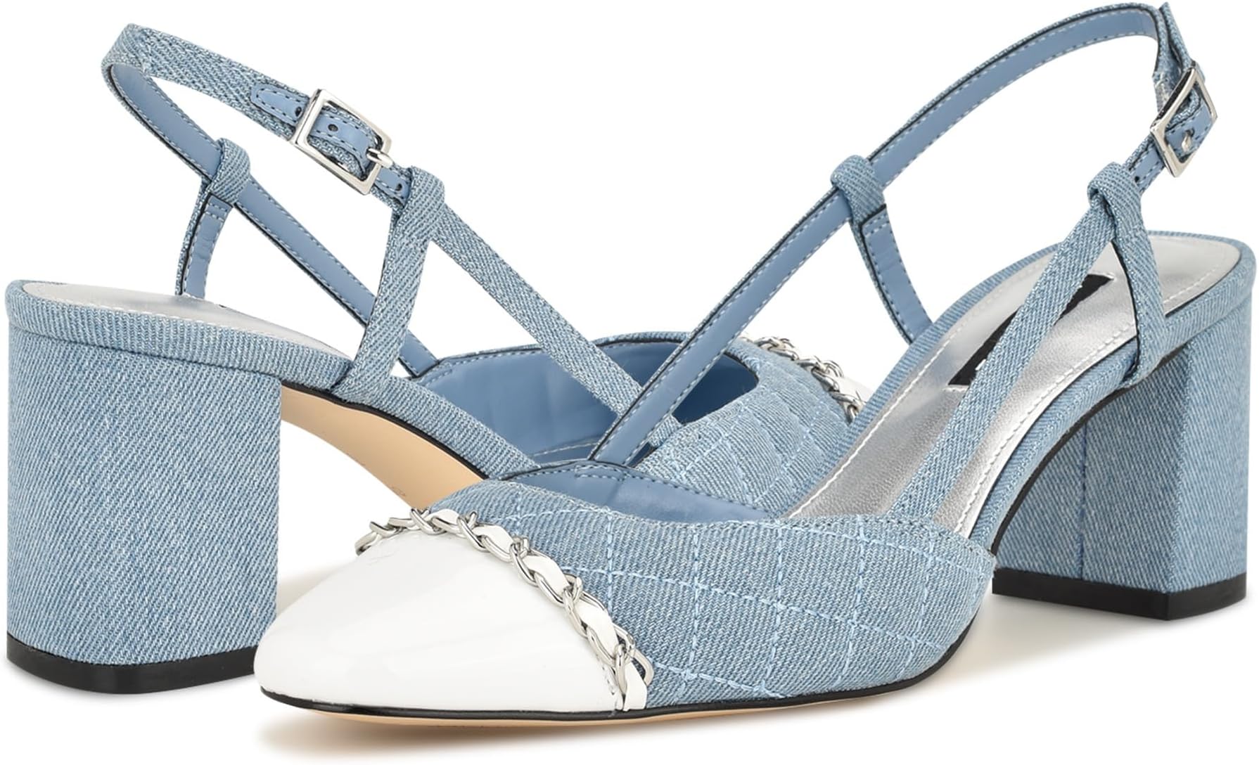 

Туфли Nine West Uround, цвет Light Blue Denim Multi