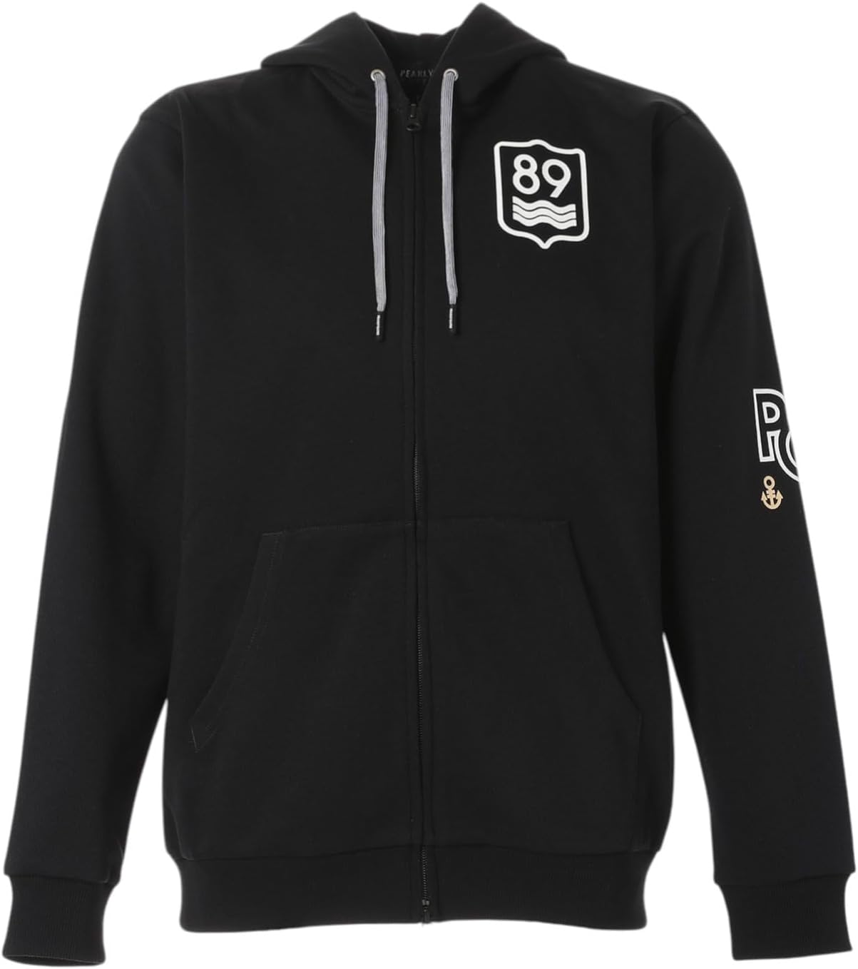 

Толстовка с капюшоном Perly Gates 053-5262803 для мужчин (DRYMIX: впитывающая, быстросохнущая, с защитой от УФ-излучения) Pearly Gates, черный