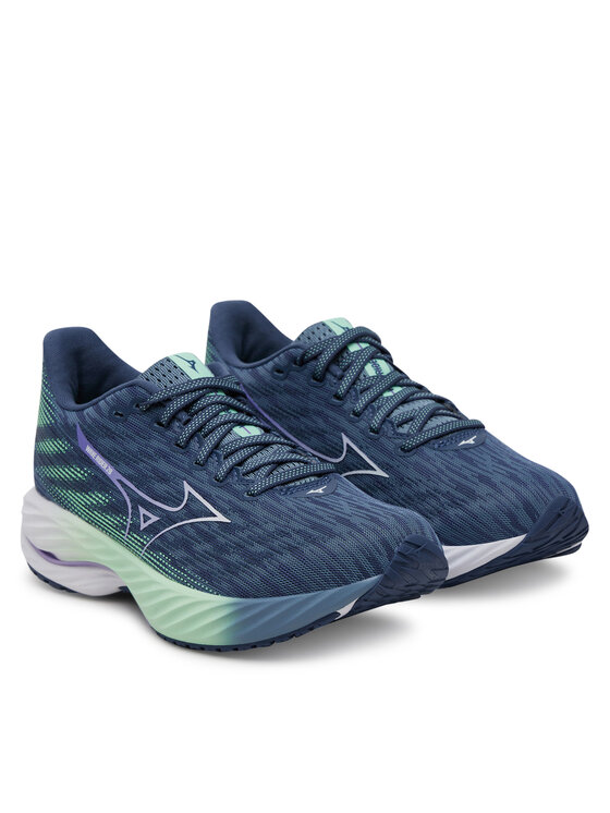 Кроссовки для бега Wave Rider 28 J1GD2403 Mizuno, серый — фото 2