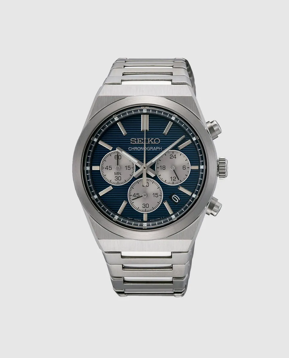 

Мужские часы Neo classic SSB453P1 из стали с серебряным ремешком Seiko, серебряный