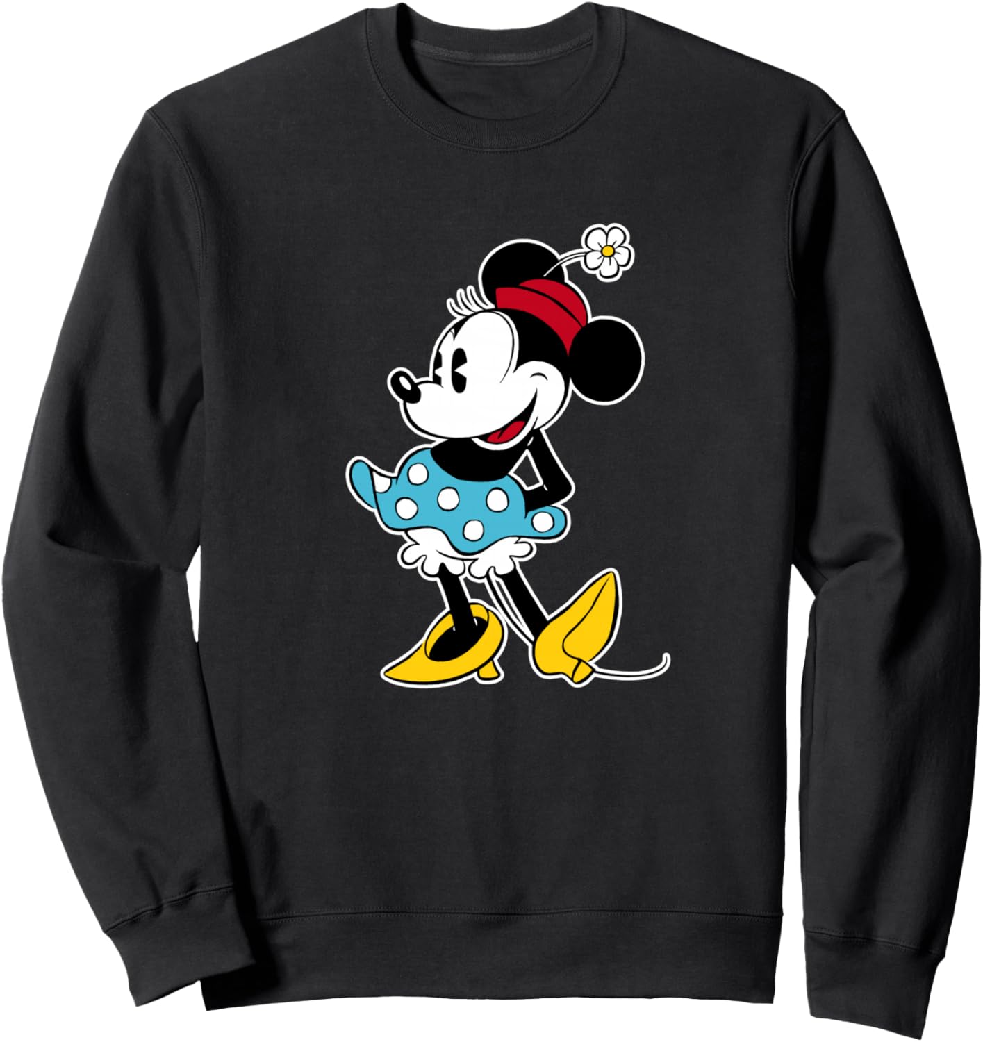 

Толстовка с цветочной шляпой Минни Маус от Disney, черная, Черный, Толстовка с цветочной шляпой Минни Маус от Disney, черная