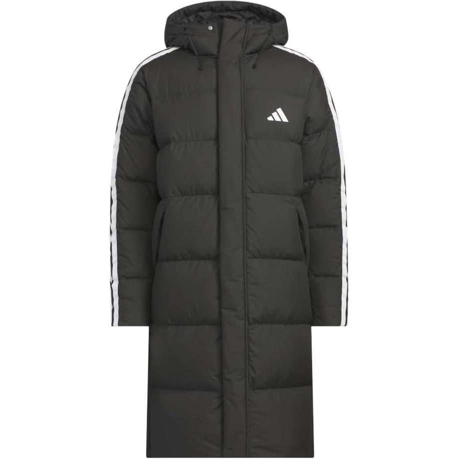 

Adidas Пуховая куртка «3 полоски» унисекс, черная