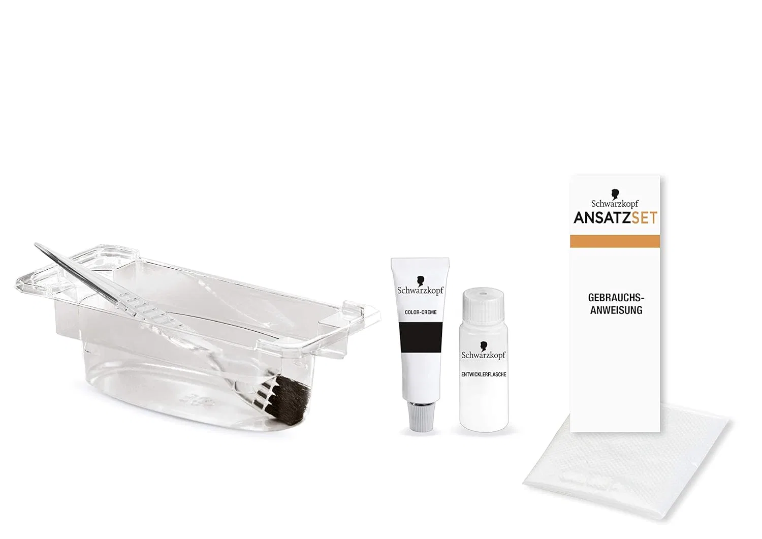 Набор для окрашивания волос Tiara A1 от Schwarzkopf Diadem, A1 Light To Medium Brown — фото 3