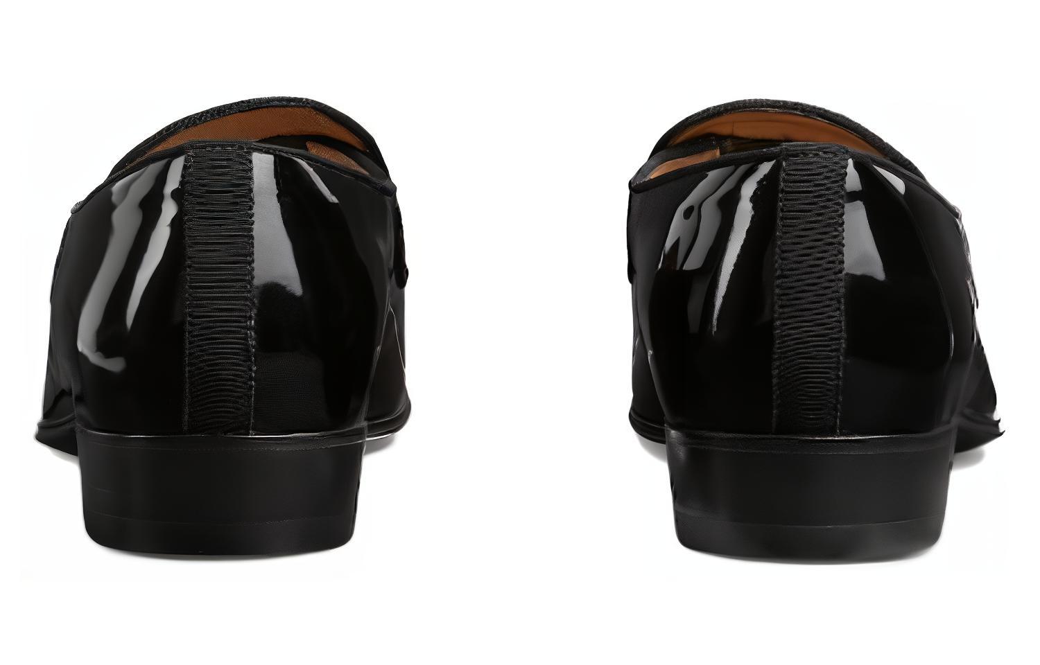 

ГУЧЧИ Мужские черные лоферы