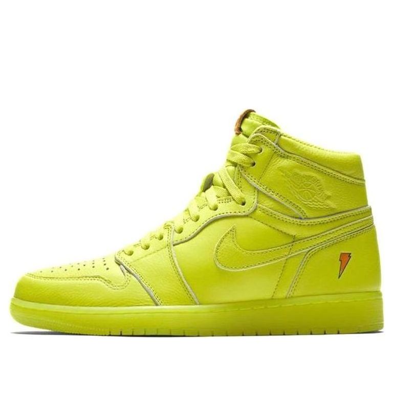 

Кроссовки Air Jordan 1 Retro High OG G8RD 'Cyber', зеленый
