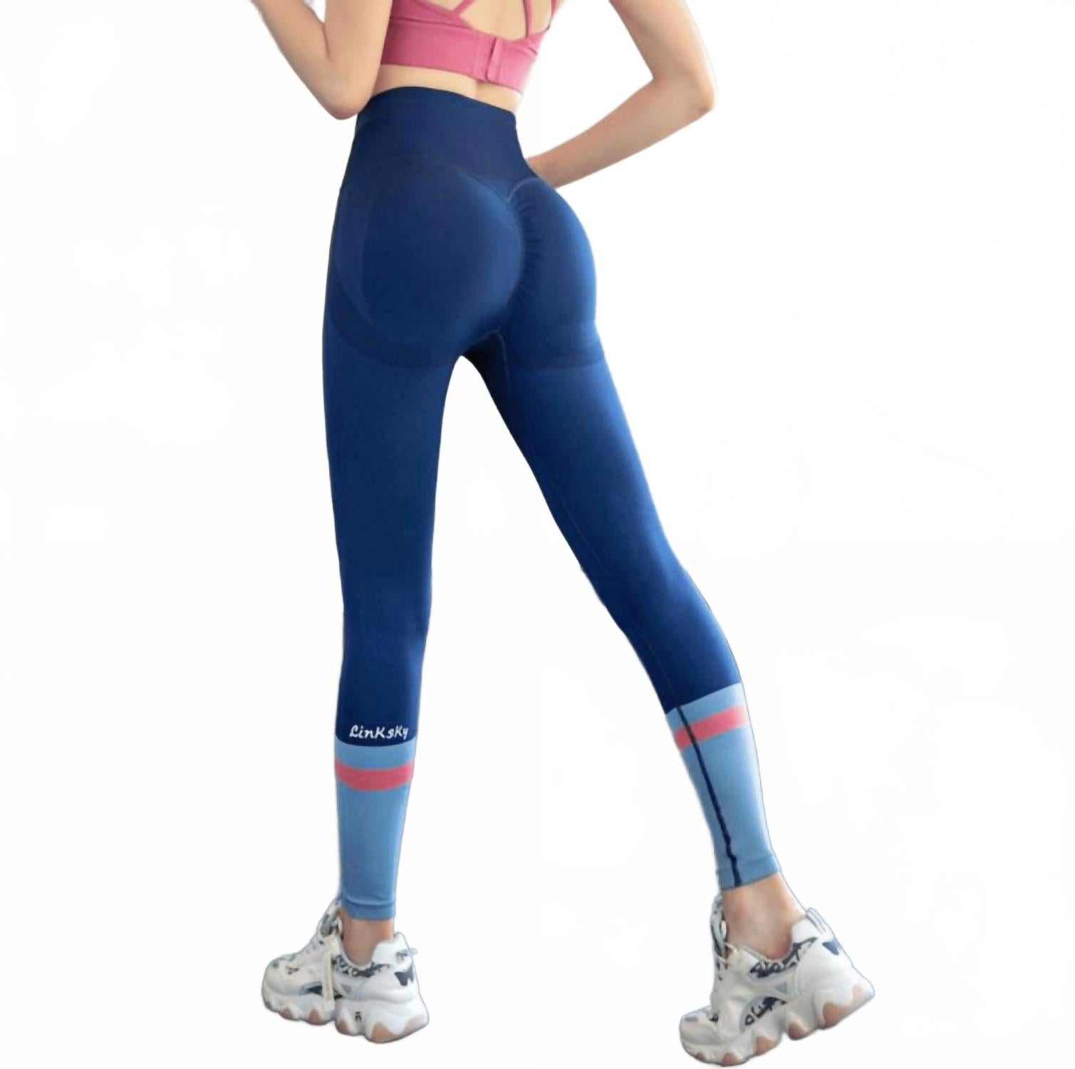 

Городские носки-леггинсы City Girl в синем цвете Rockstar Peach