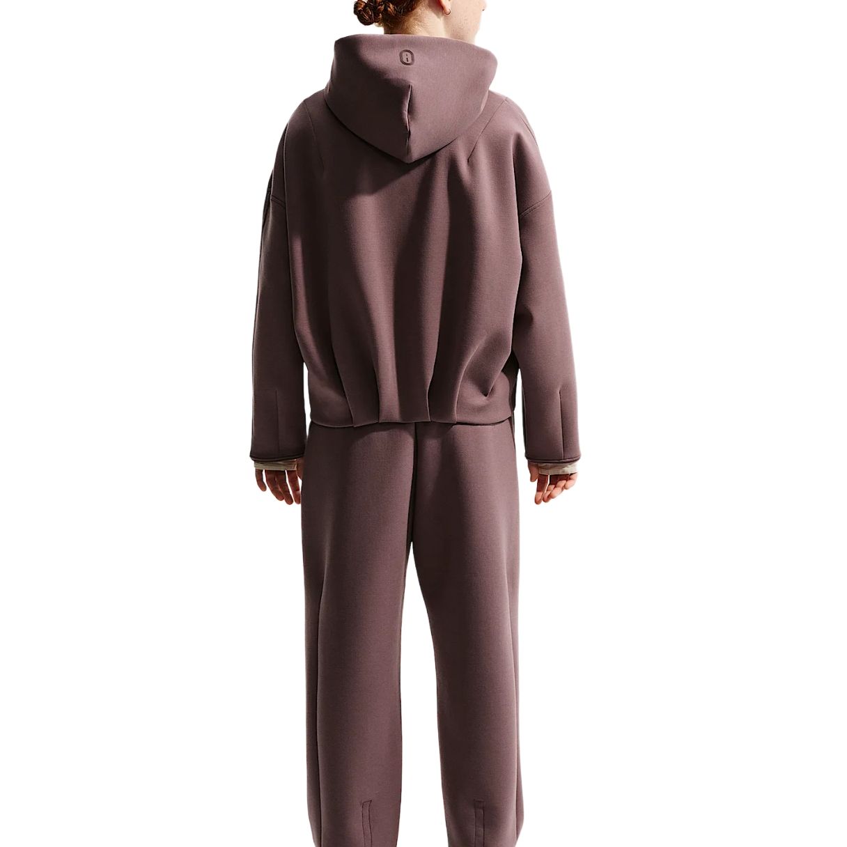 Свитшот MAVN Therma FIT детский Nike, totem черный фиолетовый/черный/totem черный — фото 2