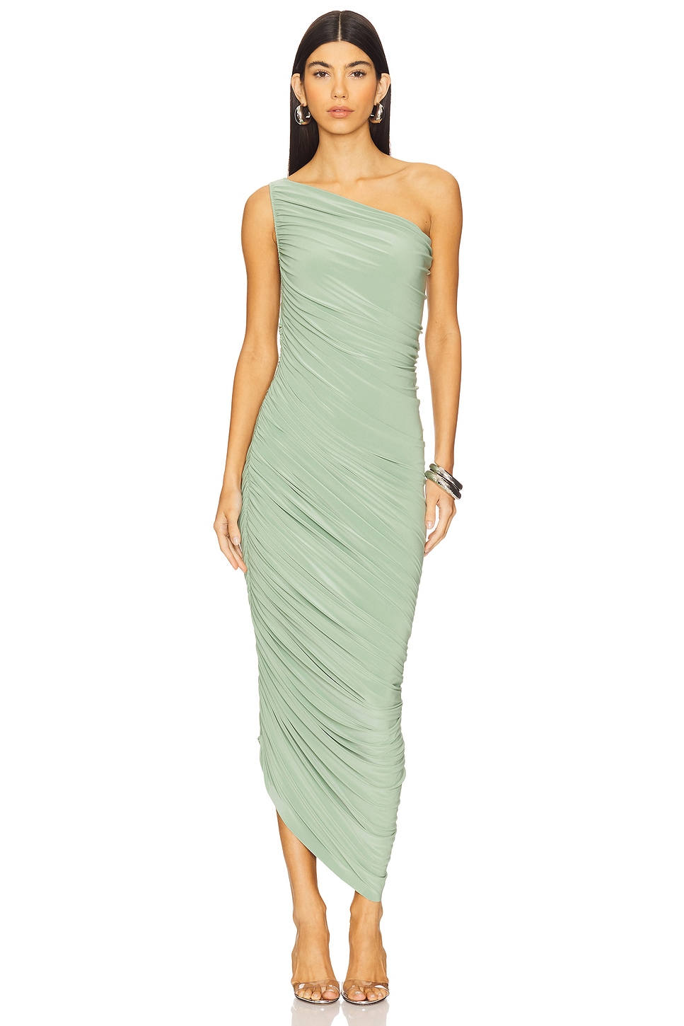 

Платье "Diana" Norma Kamali, vintage green
