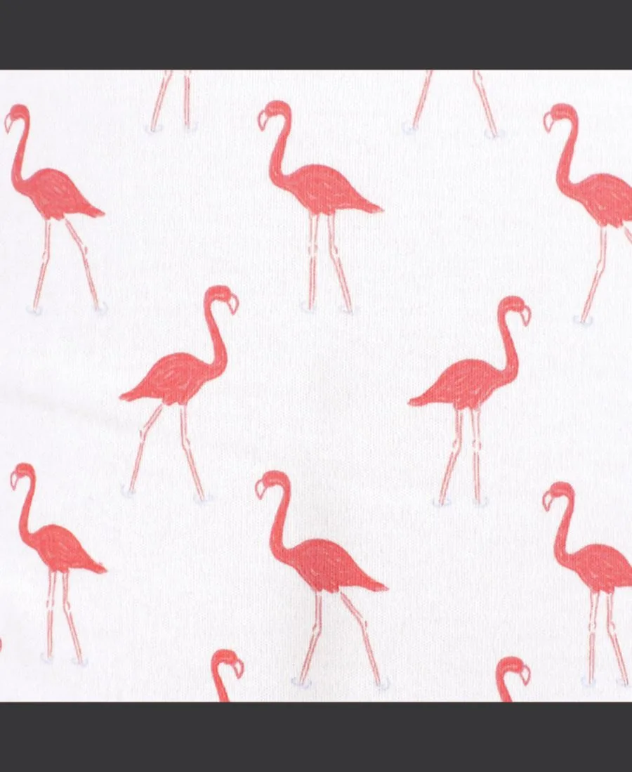 Хлопковые боди на весь день Yoga Sprout, Flamingo — фото 2