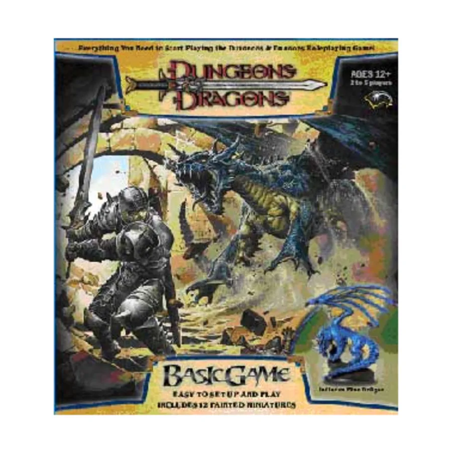 

Бокс-сет Basic Game w/Blue Dragon (Revised Edition), Dungeons & Dragons (3rd Edition) (d20) - Dungeon Master's Guides & Miscellaneous