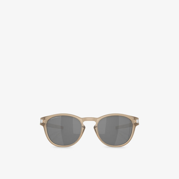 

Солнцезащитные очки Oakley O Matter круглой формы, коричневый