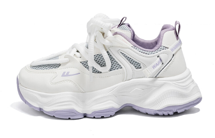 

Кроссовки WARRIOR Chunky Sneakers Women's Low-top Gray, серый