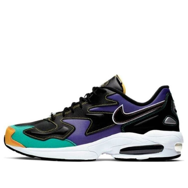 

Кроссовки air max 2 легкие Nike, черный