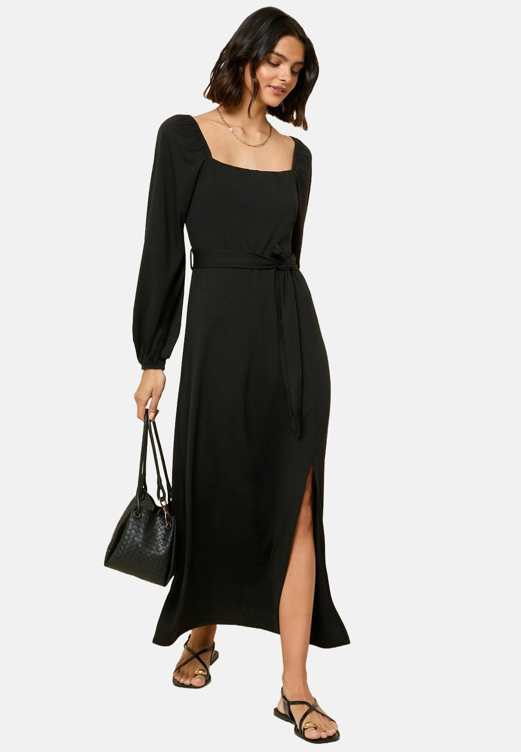 

Платье макси REGULAR FIT - LONG SLEEVE - Jersey dress Friends Like These, черный