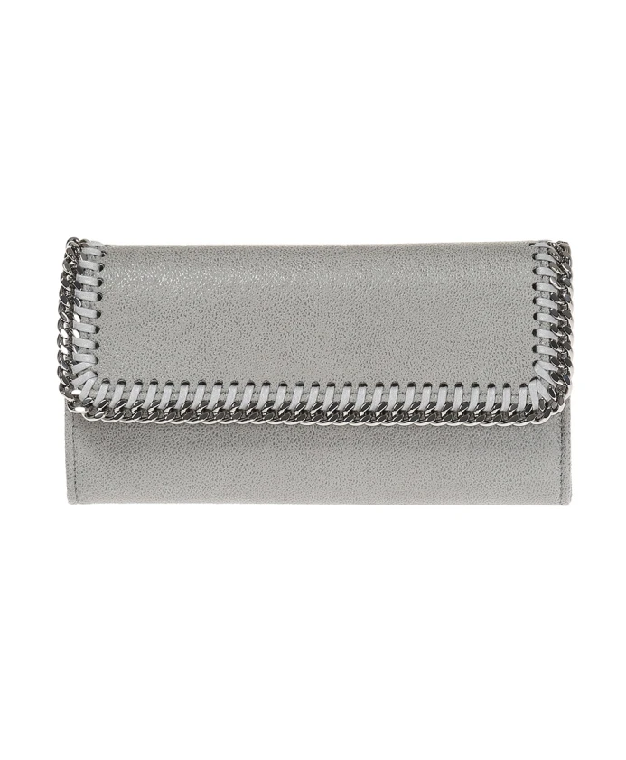 

Кошелек из искусственной кожи Falabella Stella Mccartney, серый
