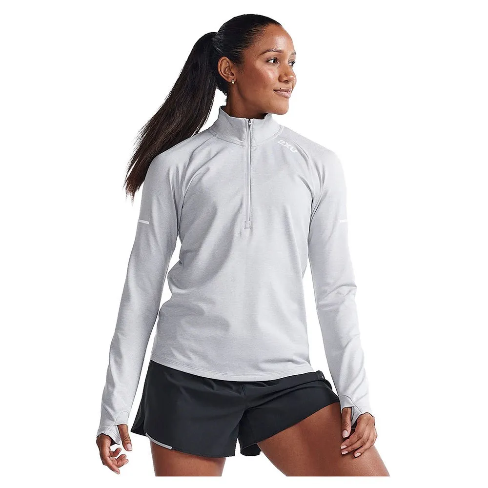

Толстовка 2XU Aero half zip, серый