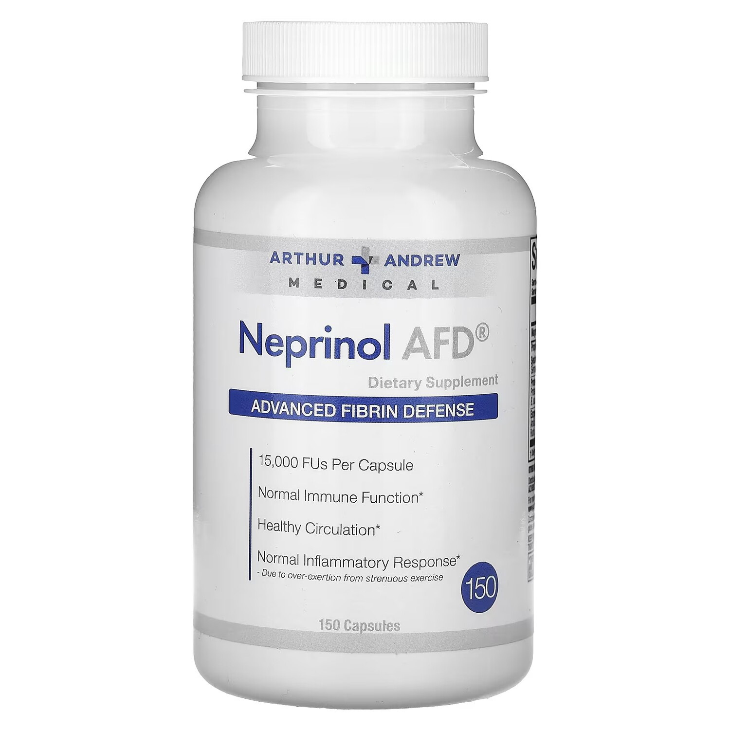 

Непринол Arthur Andrew Medical Advanced Fibrin Defense 15 000 FU, 150 капсул