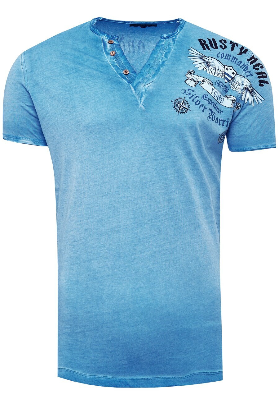 

Классическая футболка Rusty Neal Shirt, светло-синий