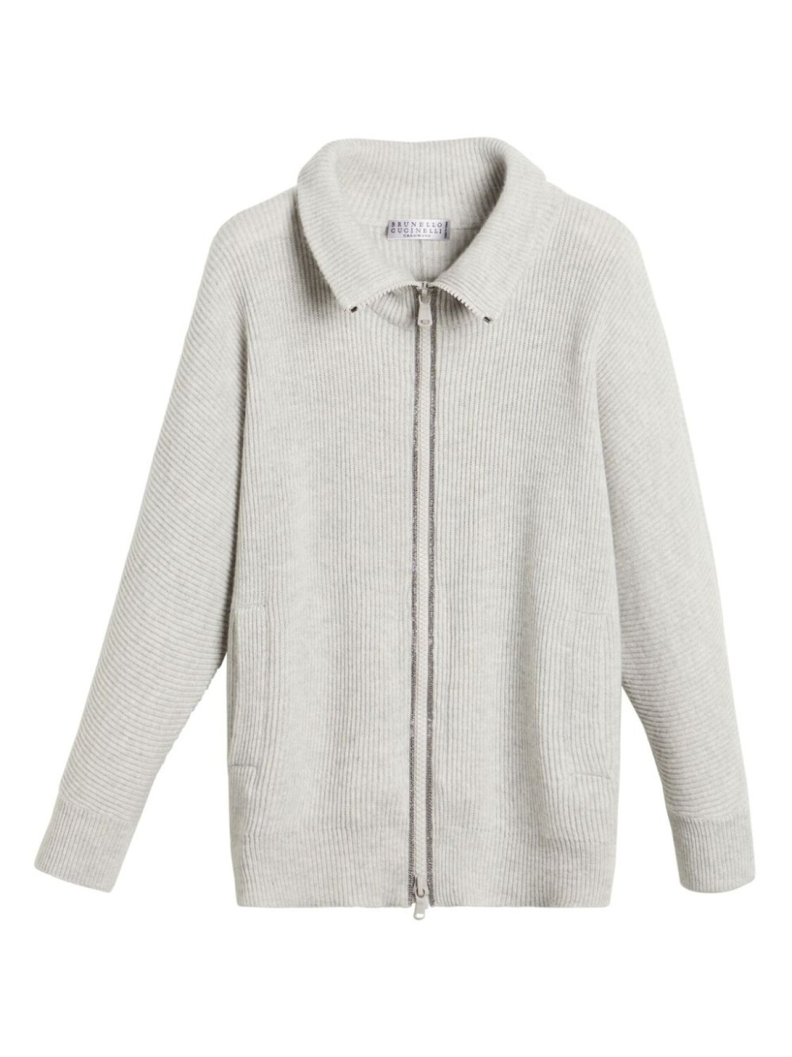 

Brunello Cucinelli Kids кашемировый кардиган, серый