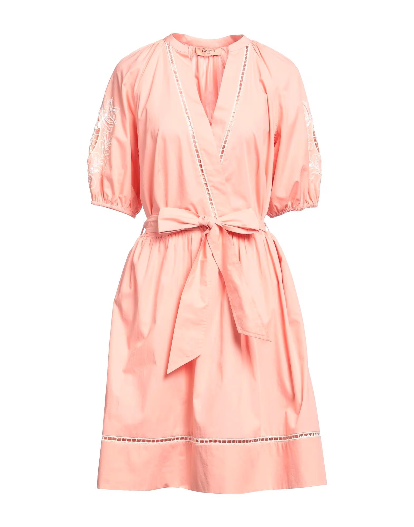 

Мини-платье Twinset, лососево-розовый