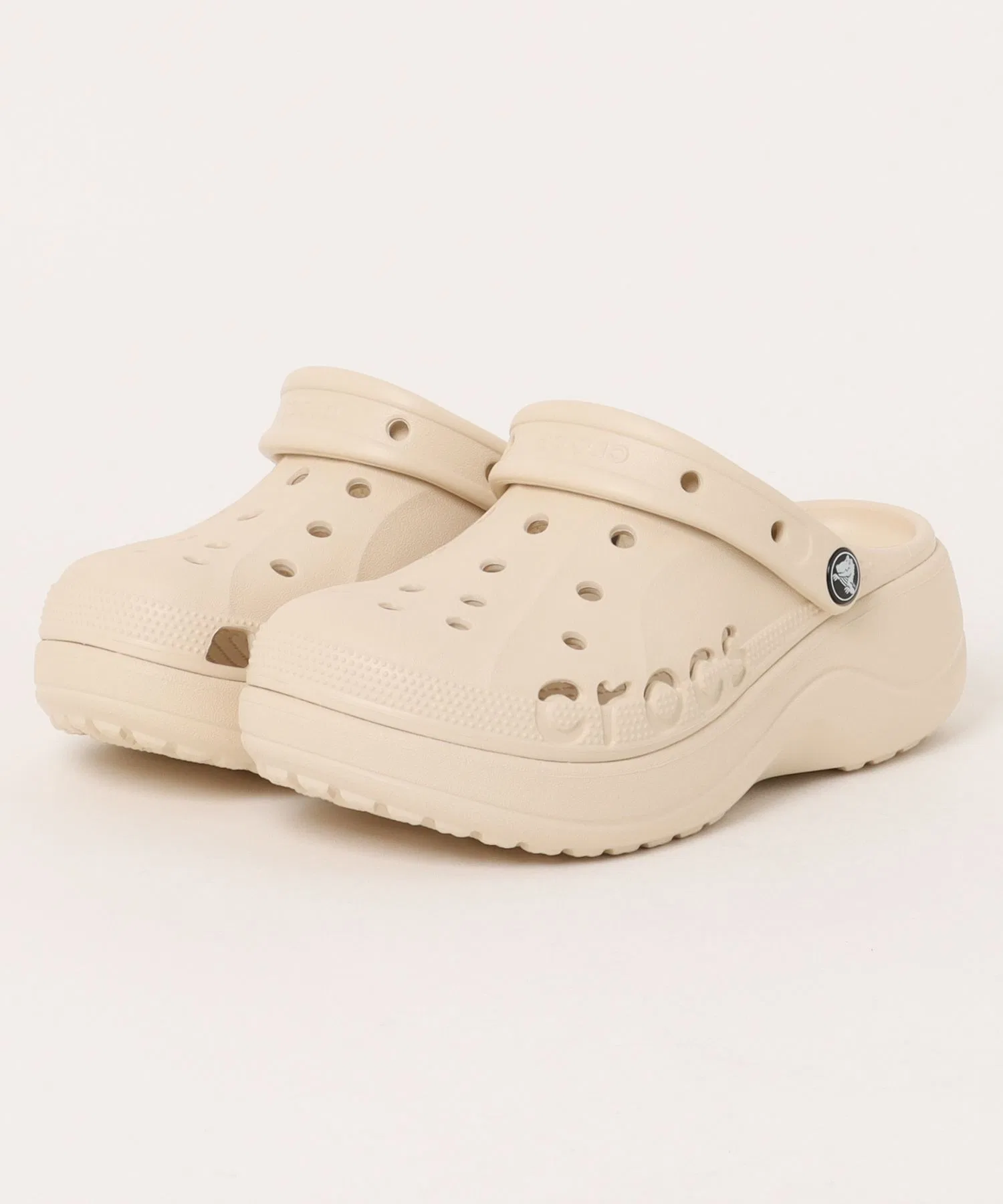 Унисекс сандалии Crocs Baya Platform белые