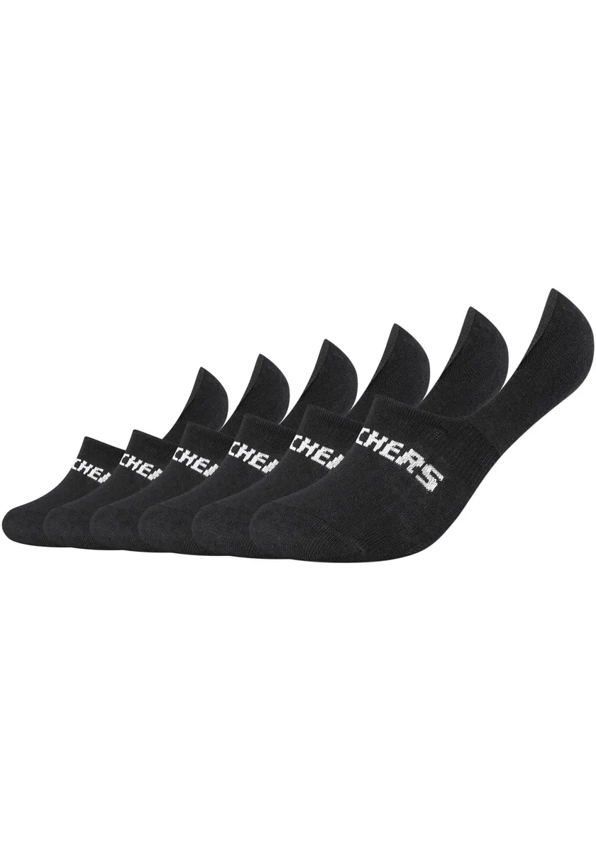 

Носки Skechers (6 шт.) с мягким поясом, черный