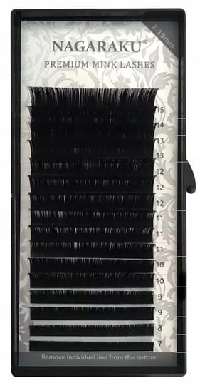 

Норковые ресницы Nagaraku Premium D 0,20, смесь, 16 полосок Project Lashes