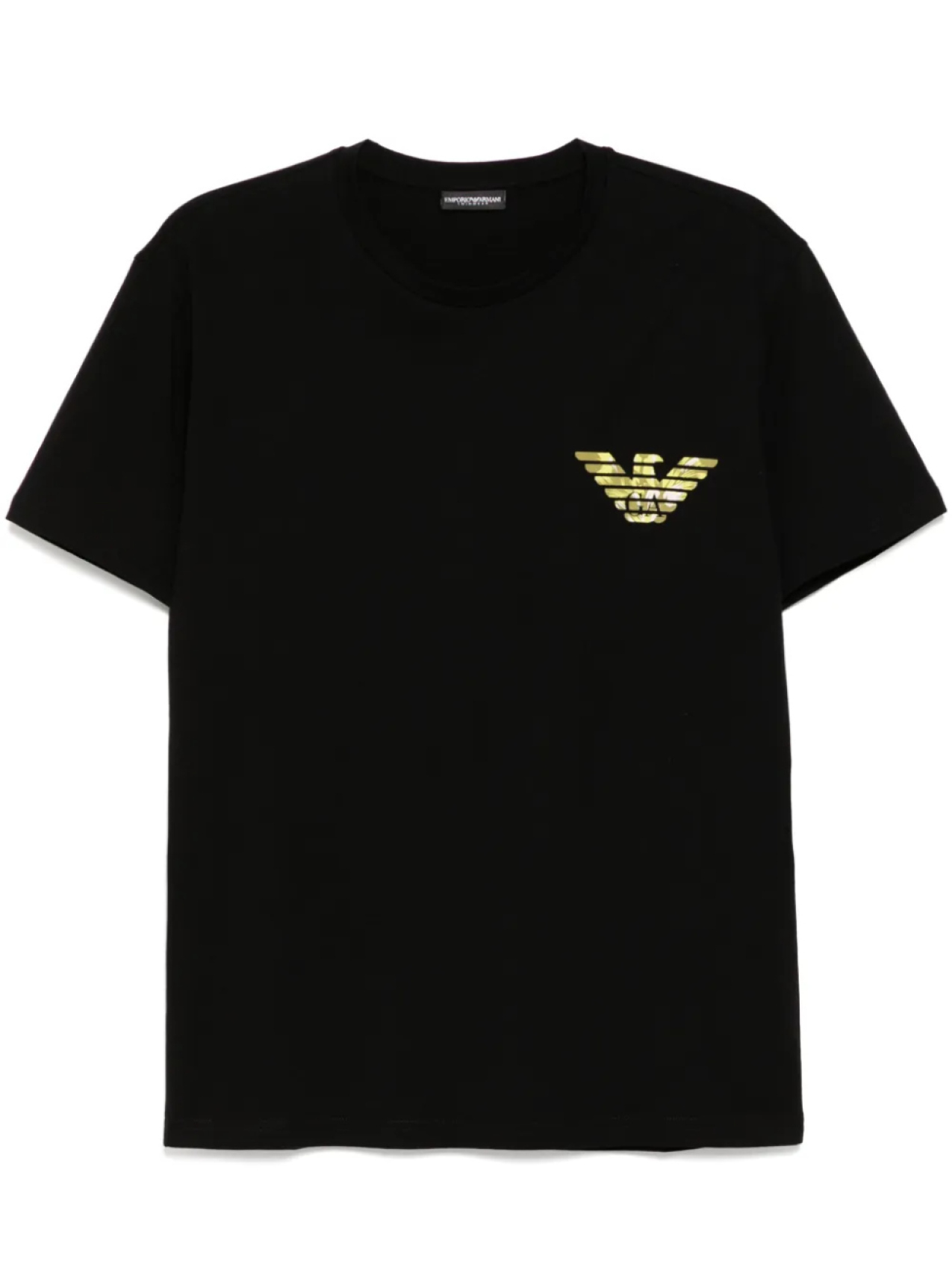 

Emporio Armani футболка с логотипом, черный